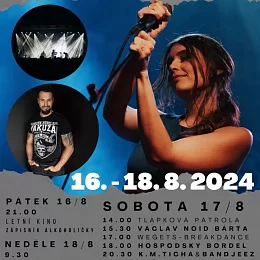 Tipy na víkend 16. 8. - 18. 8. 2024